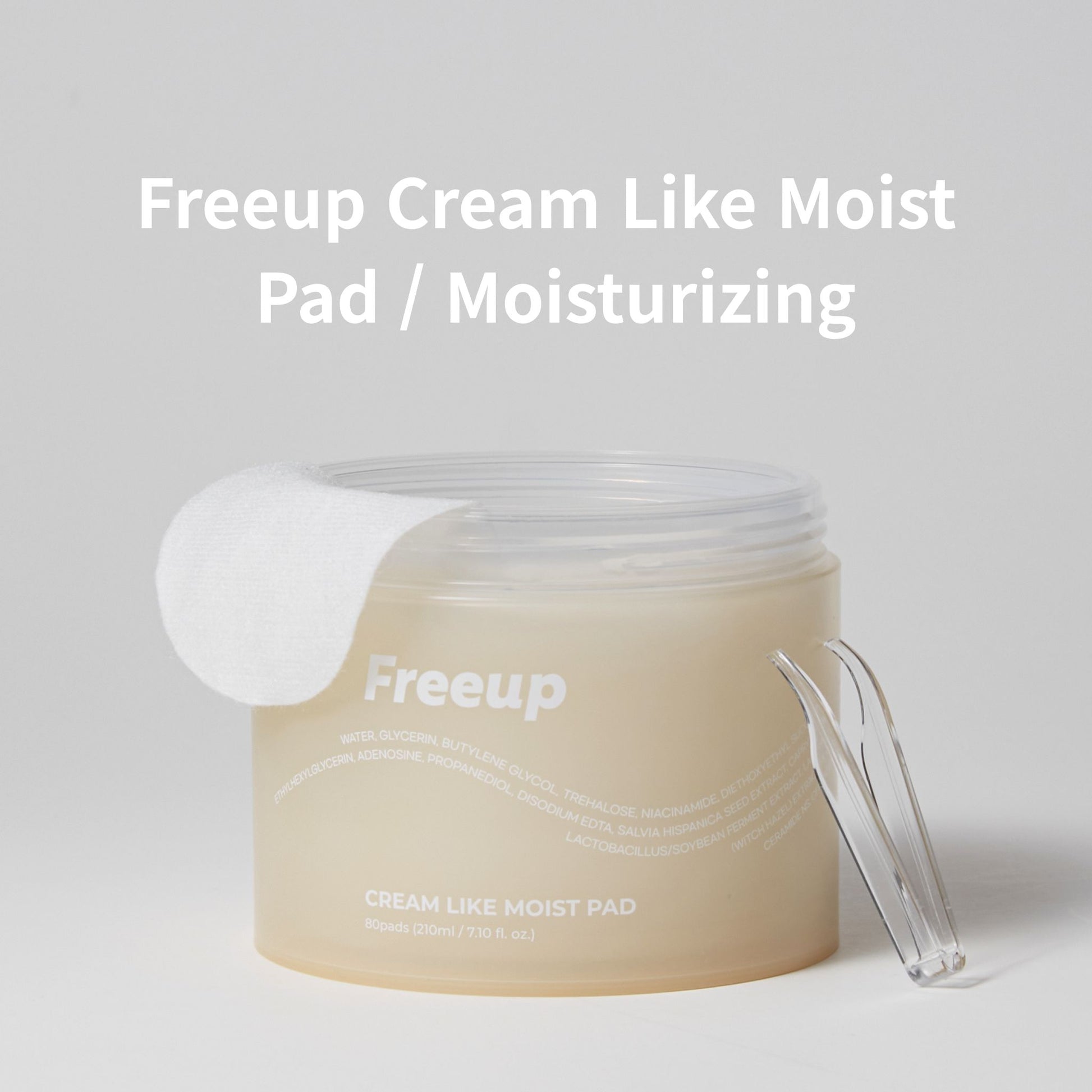 Freeup Cream Like Moist Pad / Moisturizing