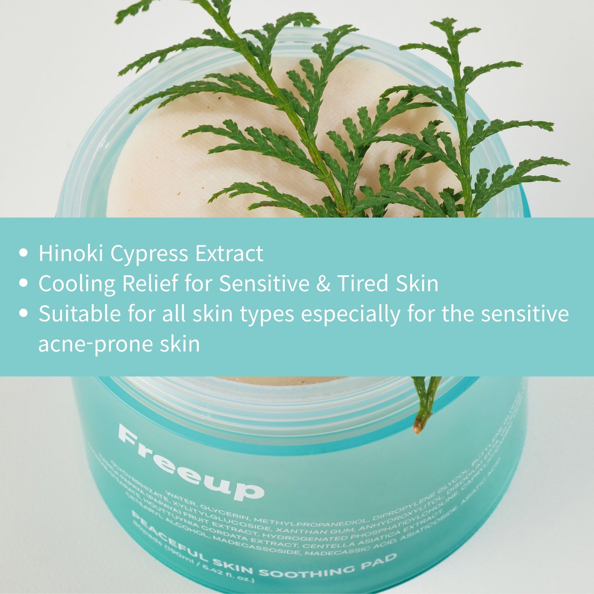 Freeup Peaceful Skin Soothing Pad / Acne Care