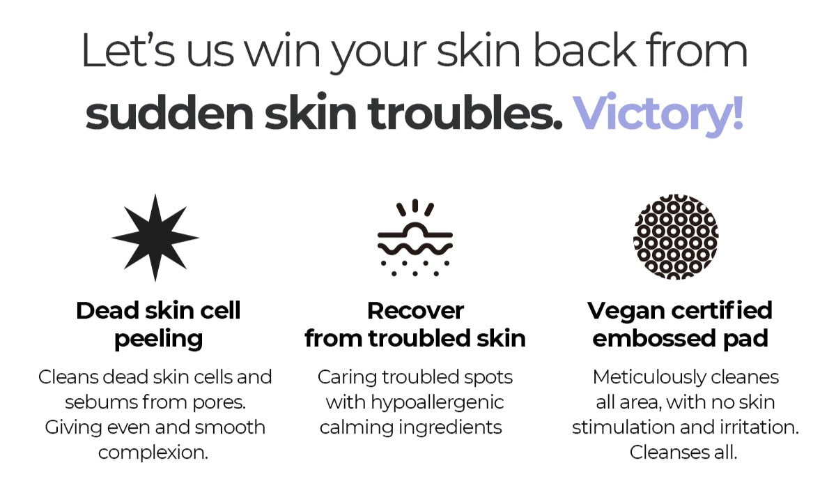 Freeup Victory Blemish Clear Pad  (Portable / Pack of 7)