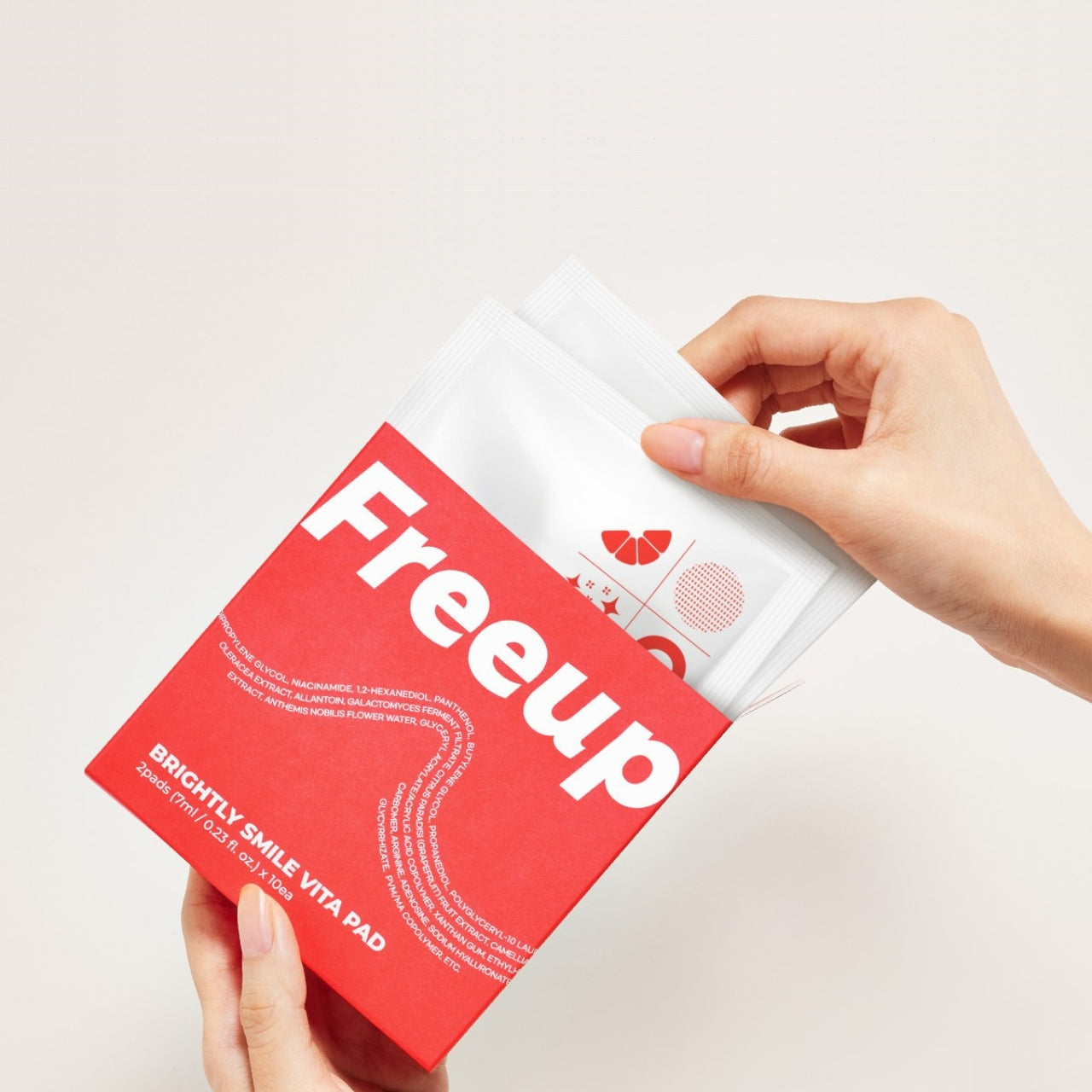 Freeup Brightly Smile Vita Pad (Portable / Pack of 7)